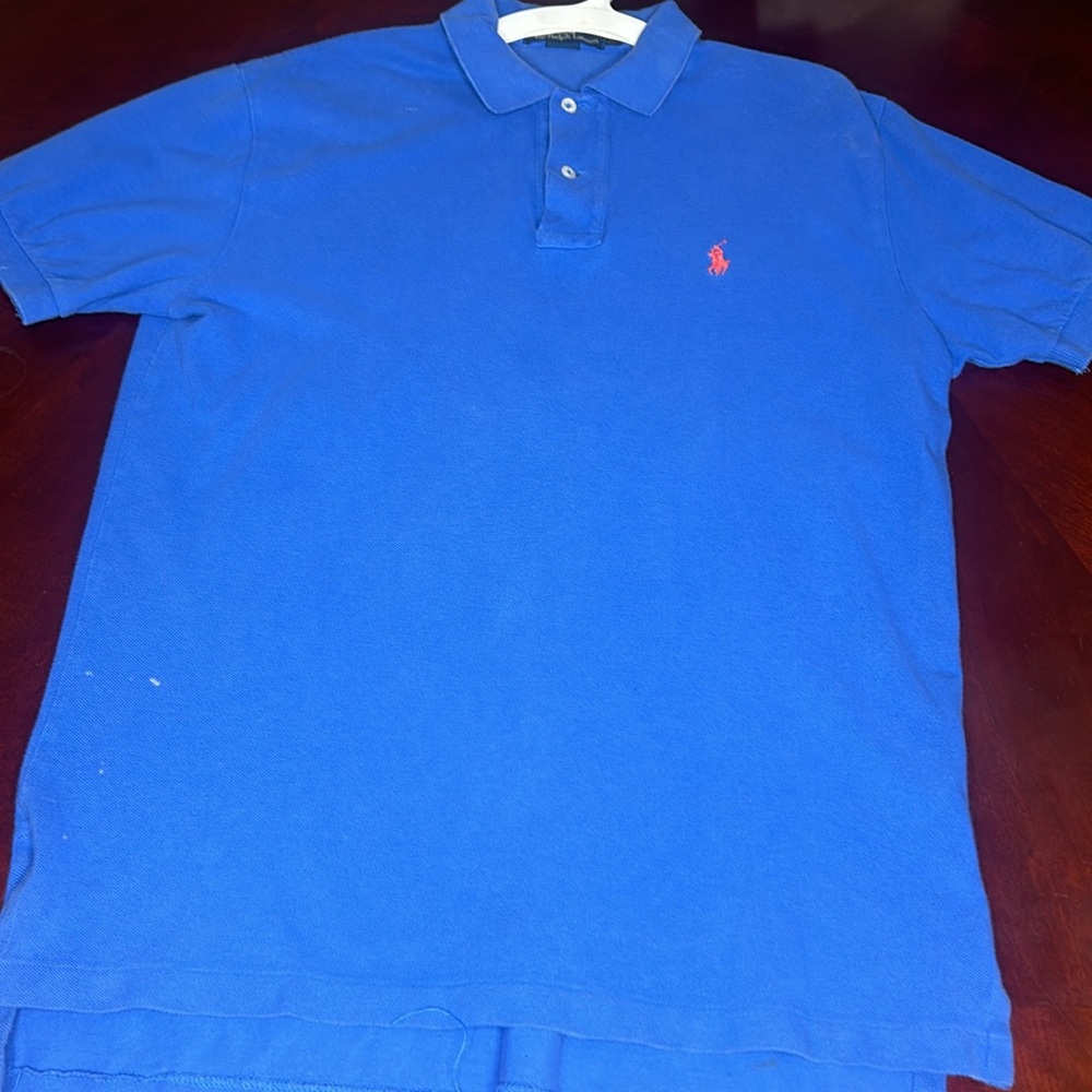 Blue polo